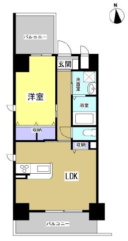ホワイトアパートメント 間取り図