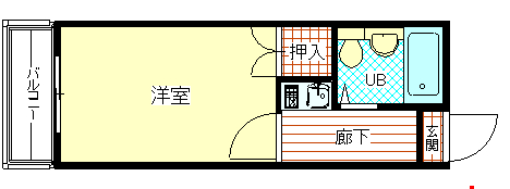 すばる城北 205号室 間取り