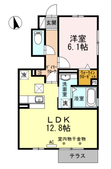 プランドール　A 間取り図