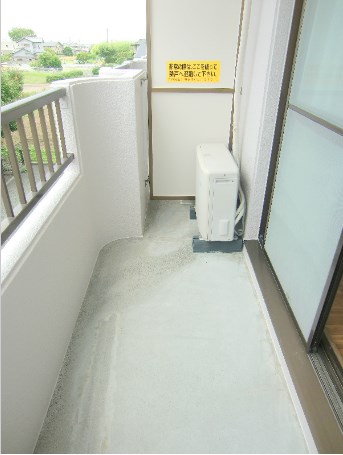 マンションむくの樹 ベランダ