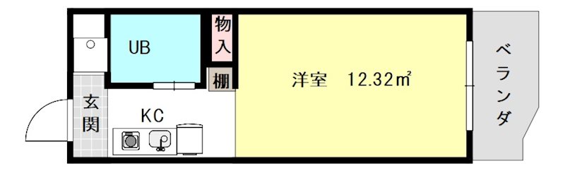 磐田グレイス第３マンション 208号室 間取り