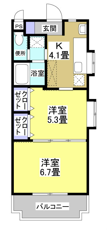 ブランロジュマン 間取り図