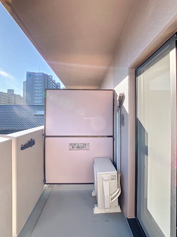 セントラルコート２１ ベランダ