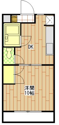 ホリエハイツ 間取り図