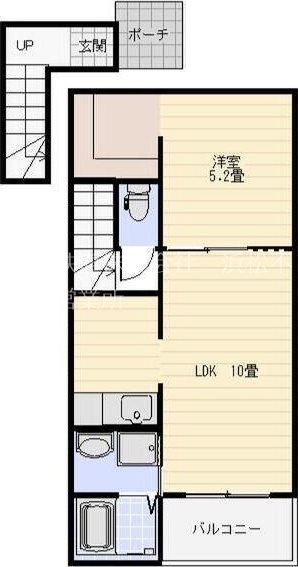 トリメストラーレ 間取り図