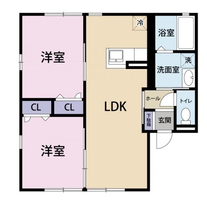 向日葵 間取り