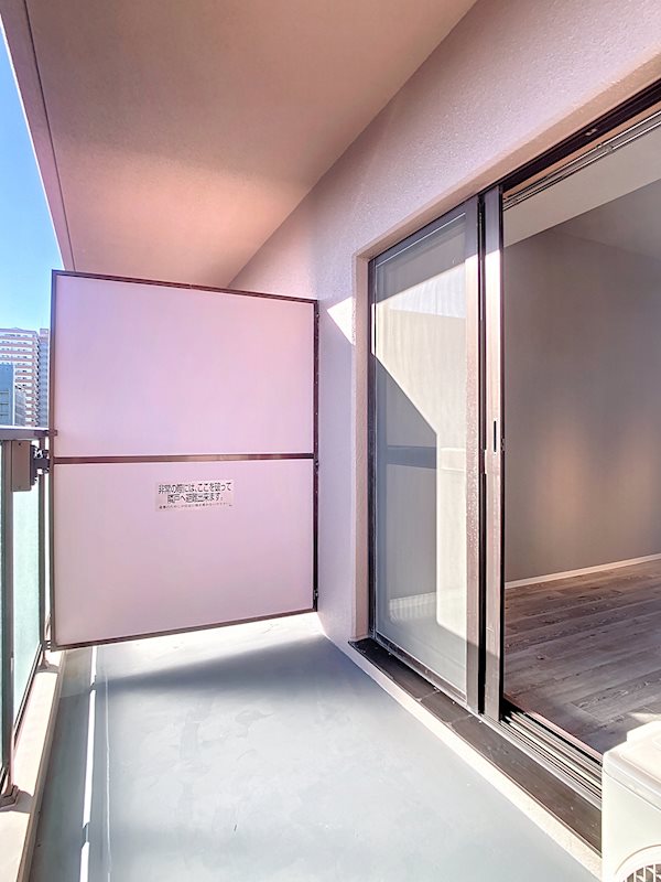 セントラルコート２１ ベランダ