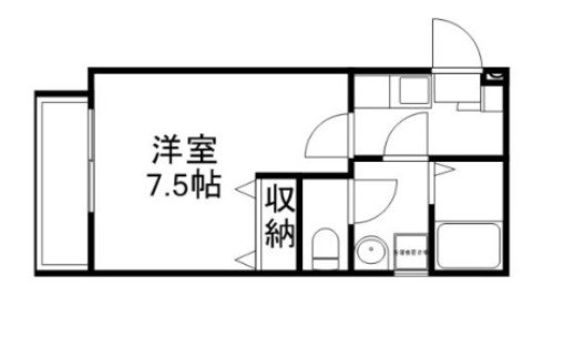 クレフラスト寺島町 間取り図