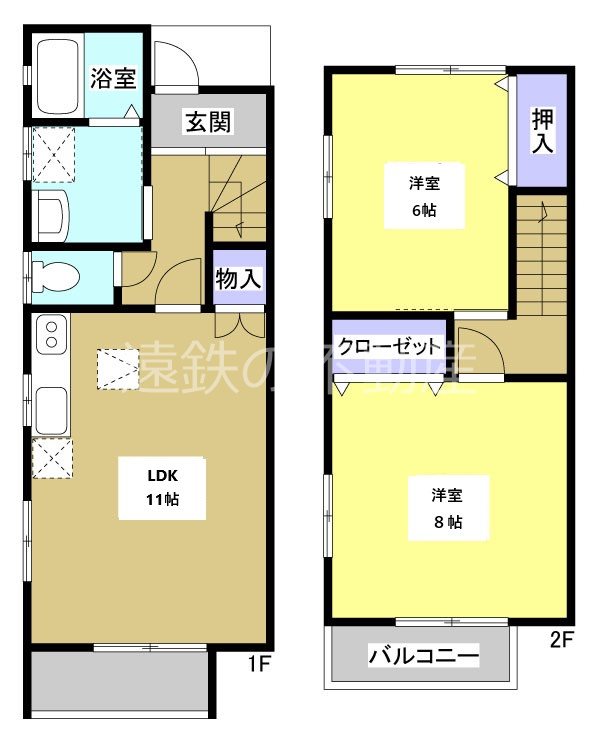 ドエル・コートC 間取り図