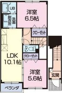 パルテールⅢ 間取り図