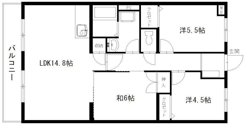 エスペランサAOI 間取り