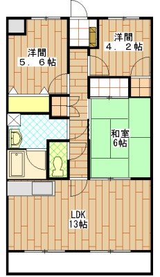 ベルティストン 間取り