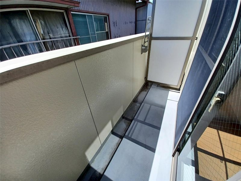 クレフラスト龍禅寺B ベランダ