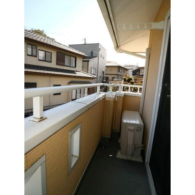 フォレスト住吉B ベランダ