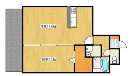 磐田ヒルズⅢ 間取り図