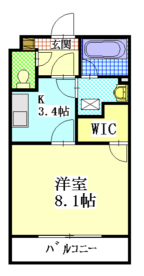 秋桜 間取り図