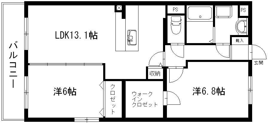 フィオーレ  間取り図