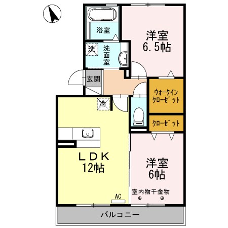 A-Room 間取り図