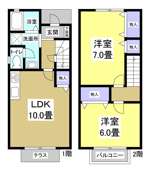 セジュールＮＡＯ 間取り