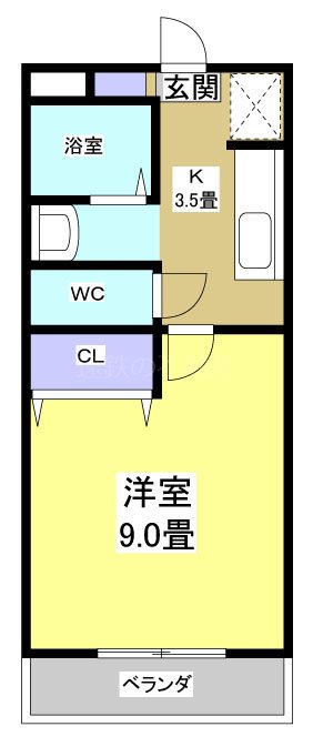 グランドソレーユ大瀬 間取り図