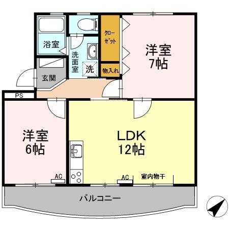 グレースバレー 間取り図