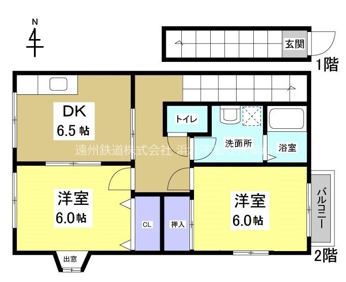 ハイステージブロスA 間取り図