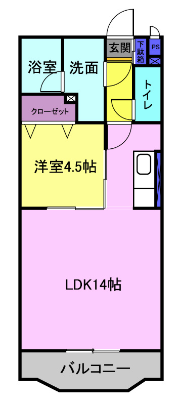 ＭＩＳＴＲＡＬ 間取り図