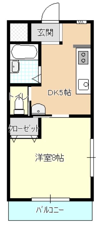 メゾン美鈴 間取り図