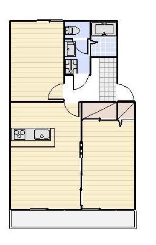 マンションカメリアⅢ 間取り図