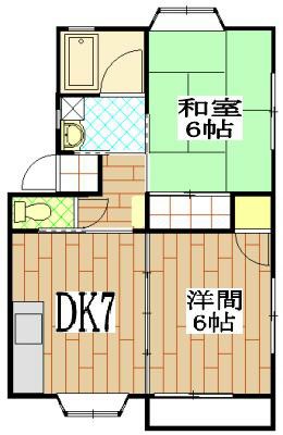 メゾンタキグチ 間取り図