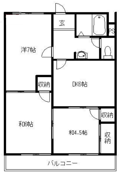 ナタリーヒルズ 間取り図