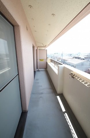 コーポ三美 ベランダ