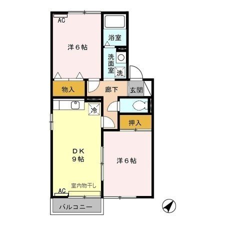 チェリーハウス 間取り図
