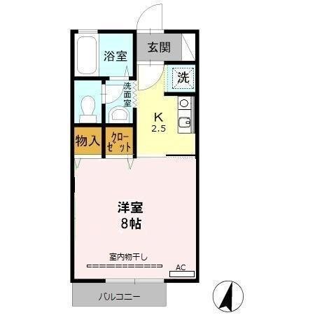 ＪＨかけがわ  間取り