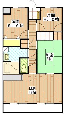 ベルティストン 間取り図