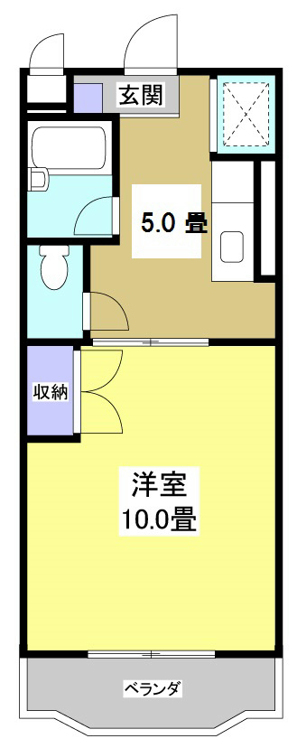 メゾンドルチェⅣ 間取り図