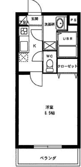 ミルフォード 間取り図