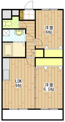 サンライトカーサⅡ 間取り図