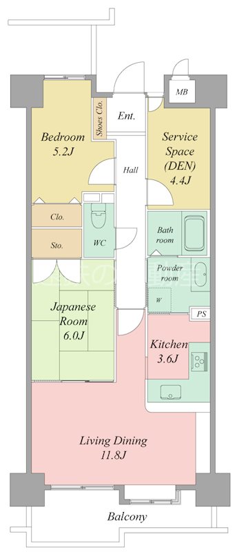 ジェイハイム東浜松(314) 間取り図