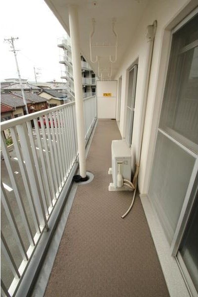 第一我心ヶ丘マンション ベランダ