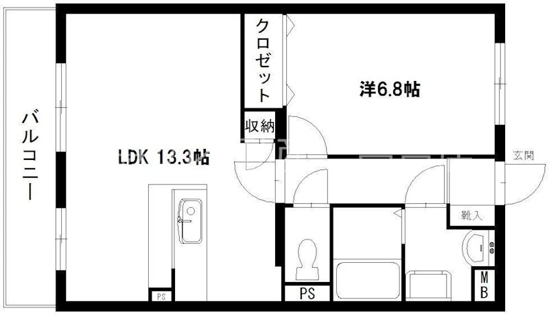 BELL WIN 間取り図