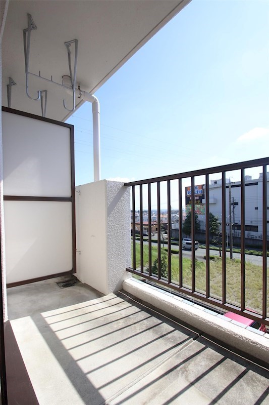 峠の館 ベランダ