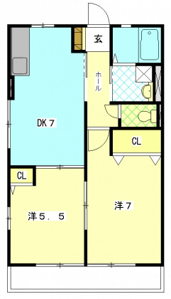 グレイスフル 間取り図