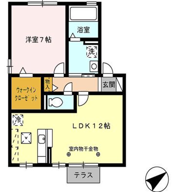 セジュールパース 間取り