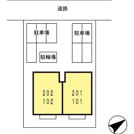 セジュールパース 駐車場