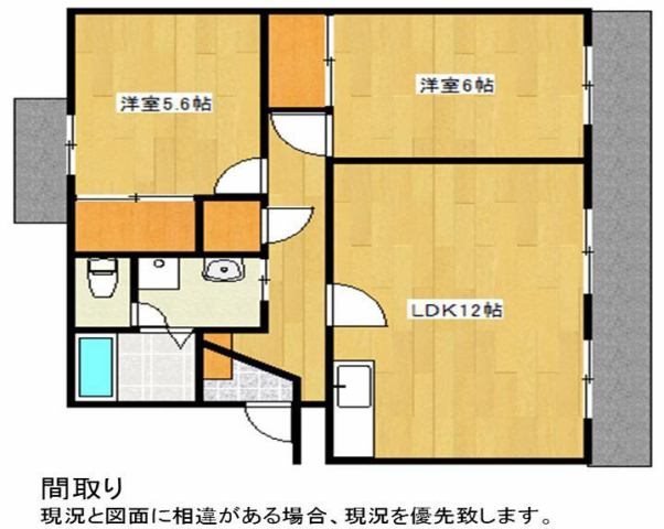 エスポワールＭ 間取り図