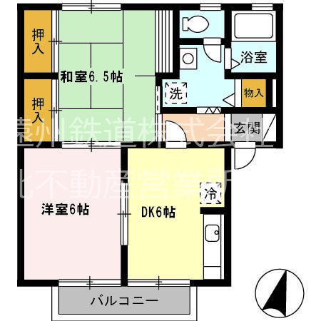 セジュールゆう&あい A 102号室 間取り