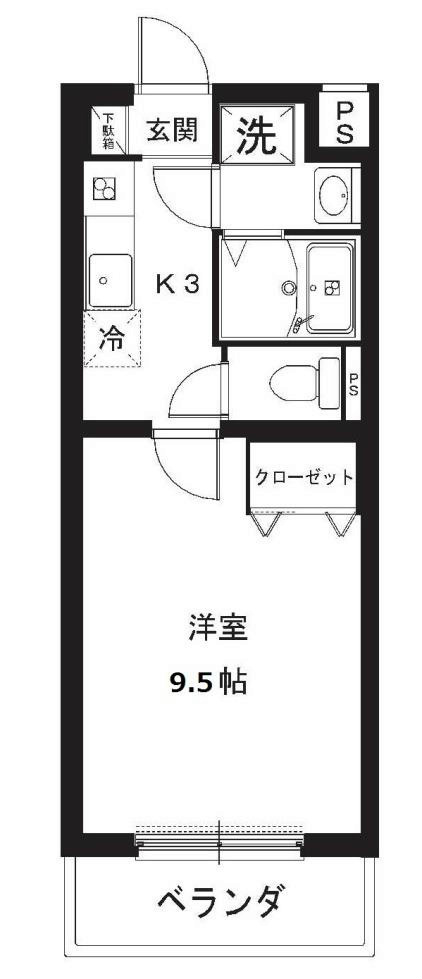 ハーヴェストⅤ 間取り図