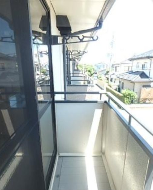 スカイハイツC ベランダ
