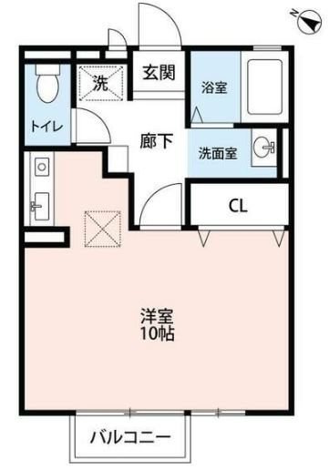 メゾン・ド・ベガ 間取り図